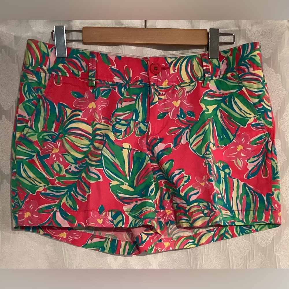Lilly Pulitzer Callahan pomegranate jungle tumble, size 12, EUC.